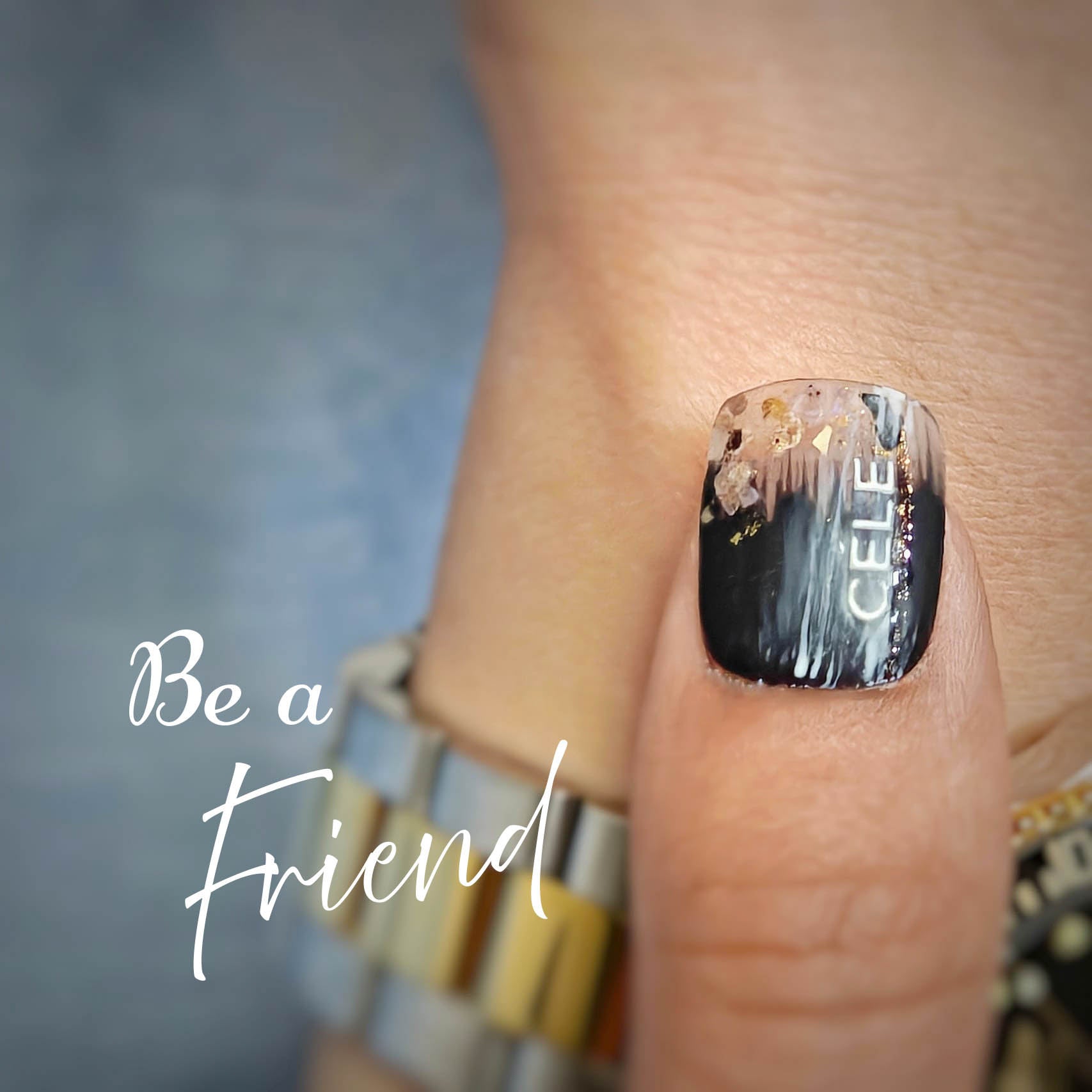 Be a friend-Black